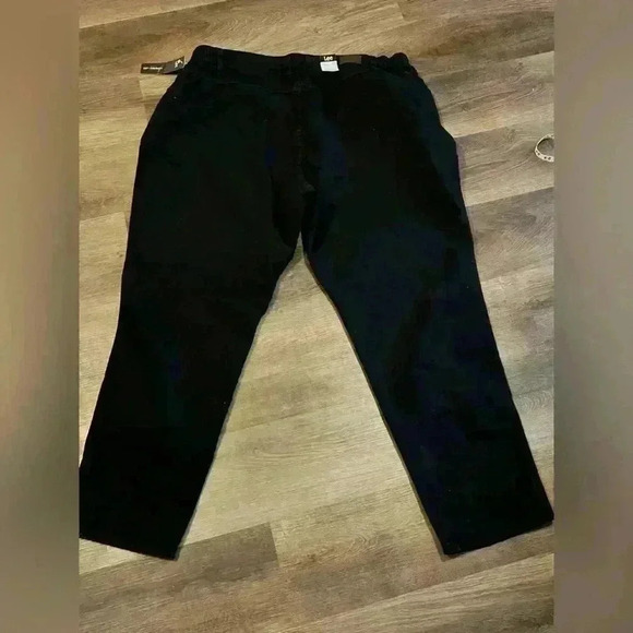 Lee Black Elastic Waist Denim Jeans size 26wide (medium) - Picture 10 of 10